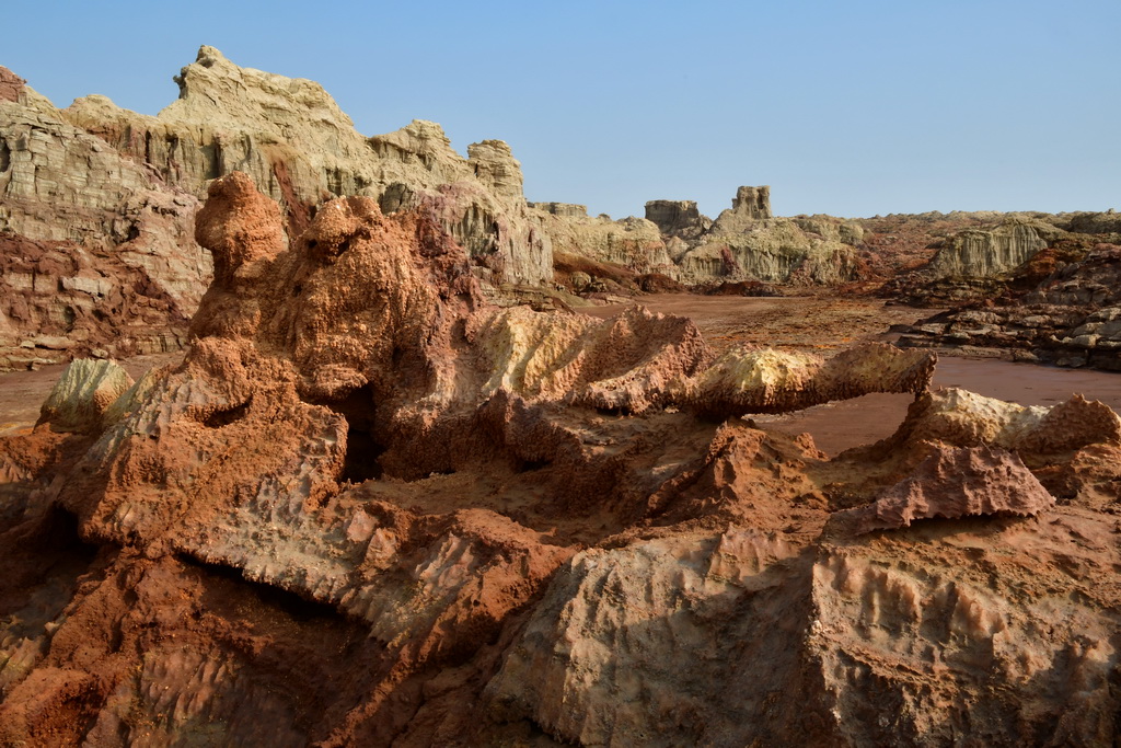 Dallol, Salt Formations